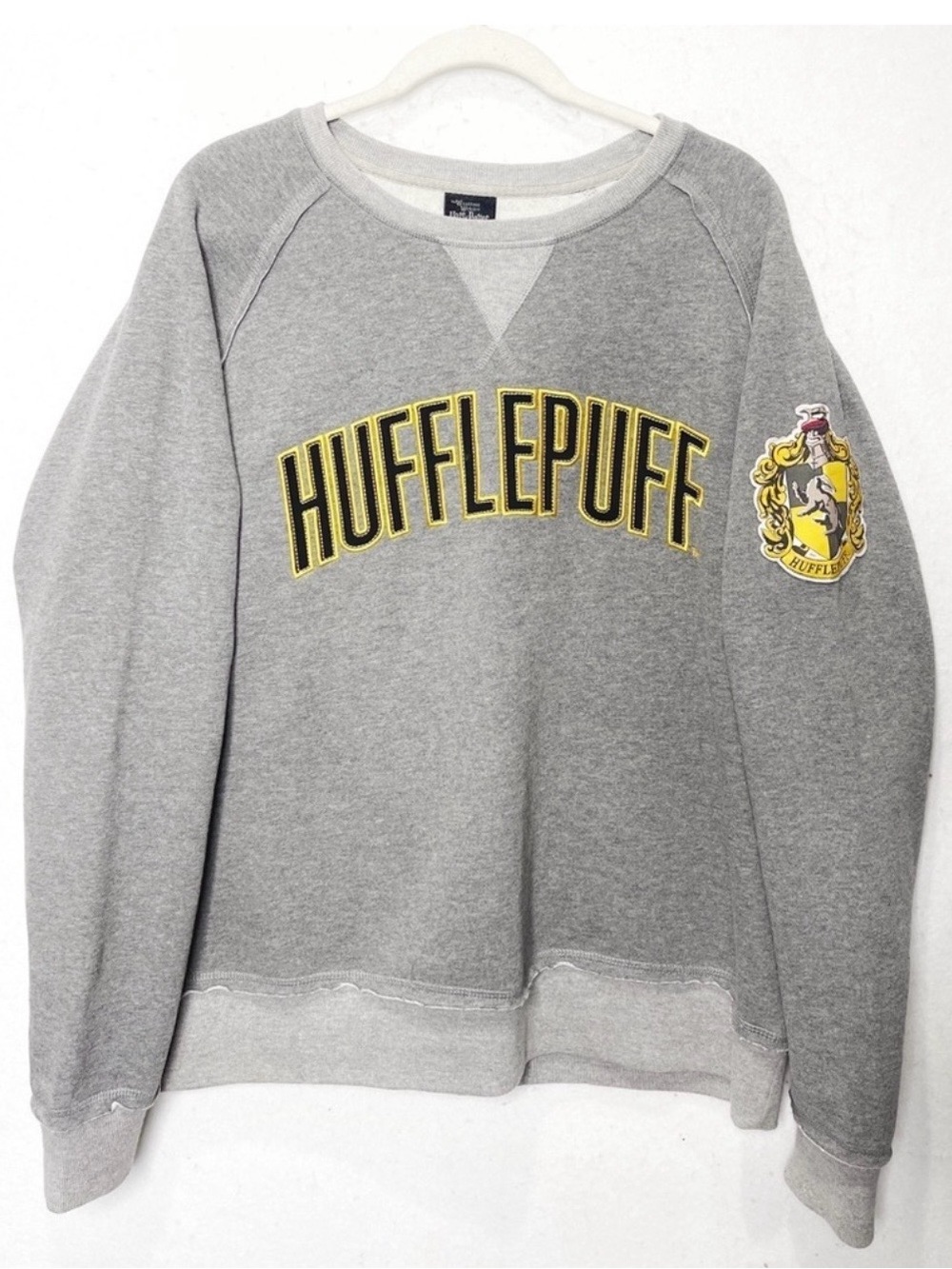Hufflepuff Grey Crewneck Sweatshirt